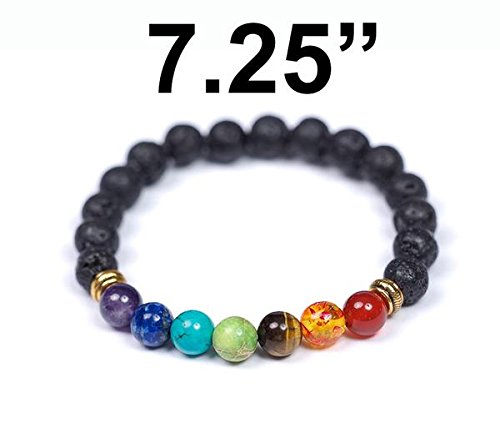THIS CHAKRA BRACELET THAT DOUBLES AS A PORTABLE ESSENTIAL OIL DIFFUSER