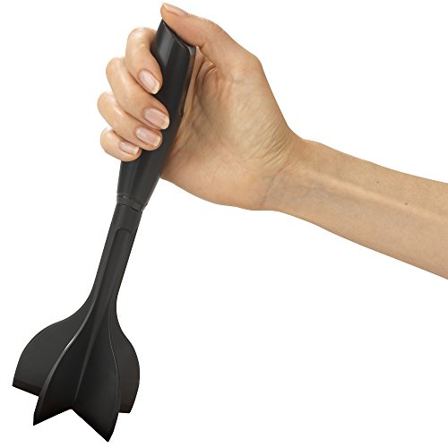 A TOOL THAT BREAKS UP HAMBURGER QUICKLY AND EASILY