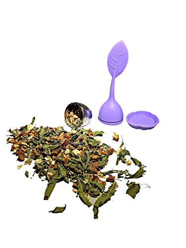 THIS SLEEP AND RELAXATION LOOSE-LEAF TEA BLEND THAT COMES WITH A FREE INFUSER