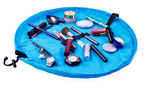 THIS COSMETIC BAG THAT YOU CAN LAY OUT COMPLETELY FLAT AND FIND ANYTHING IN