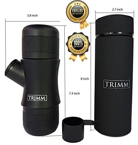 A SINGLE-SERVE ESPRESSO MAKER THAT DOUBLES AS A THERMOS