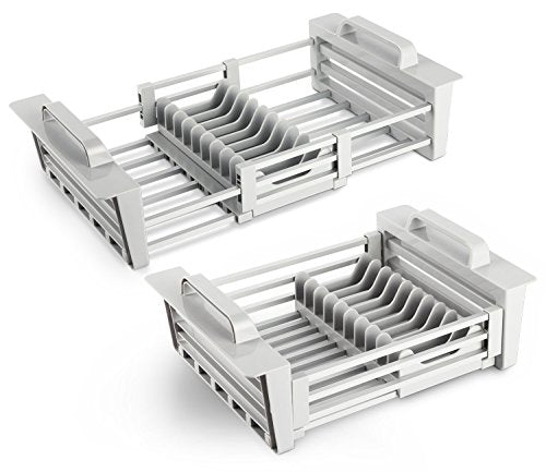 AN EXPANDABLE DRYING RACK THAT FITS OVER YOUR SINK