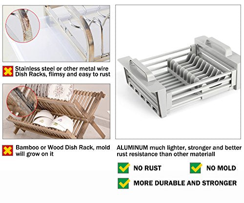 AN EXPANDABLE DRYING RACK THAT FITS OVER YOUR SINK