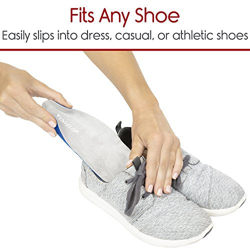 A GEL INSERT FOR YOUR SHOES THAT HELP TO RELIEVE FOOT PAIN