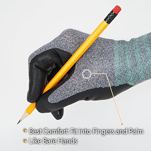 THESE GLOVES ARE OFFER DURABLE PERFORMANCE AND GRIP WITH SECOND-SKIN FEEL