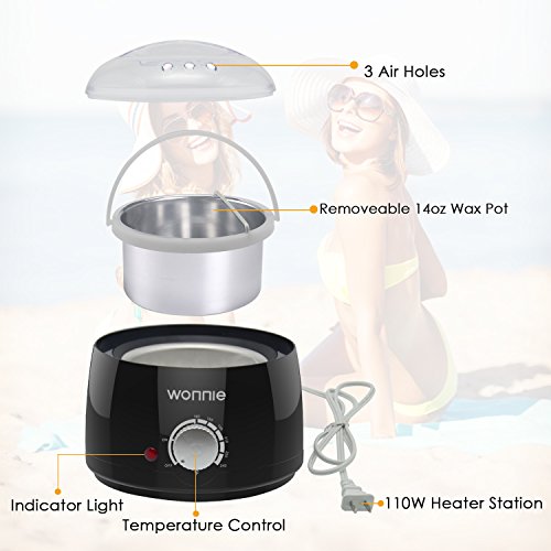 A HAIR REMOVAL MACHINE THAT MELTS WAX IN 10 MINUTES