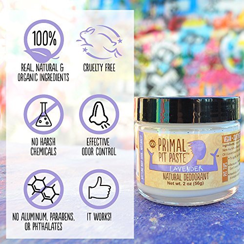 SMELL GREAT ALL DAY WITH A NATURAL DEODORANT