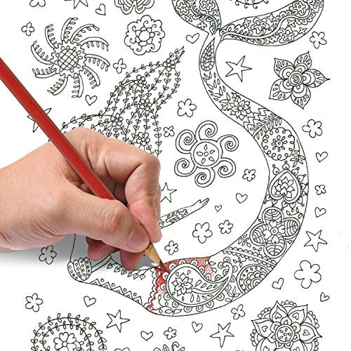A READY-TO-GO SET TO COLOR YOUR WAY TO A CALM MIND