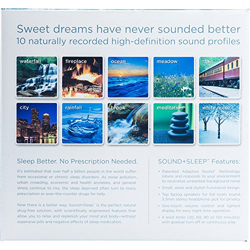 A SMARTER WHITE NOISE MACHINE THAT ADJUSTS ITS VOLUME BASED ON YOUR ENVIRONMENT