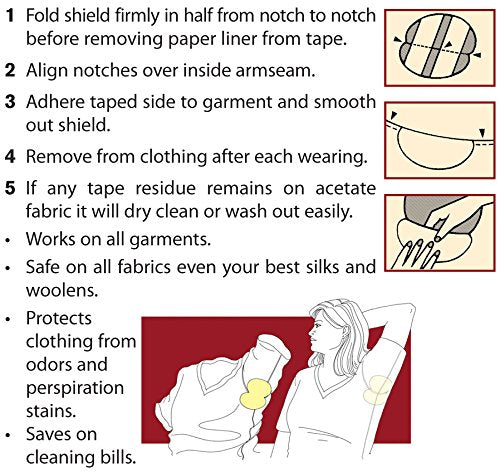THESE UNDERARM PADS THAT'LL SAVE YOU FROM EVER HAVING TELL-TALE PIT STAINS
