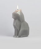 THESE AWESOMELY MORBID CAT CANDLES WITH A SKELETON INSIDE