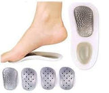 THESE ORTHOTICS FEATURE CUSTOM INSERTS INCLUDING ONE FOR REFLEXOLOGY