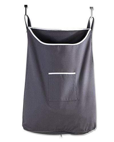 A SPACE-SAVING LAUNDRY BAG YOU CAN STORE OVER YOUR DOOR