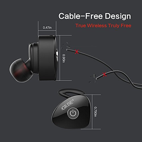 A PAIR OF FUTURISTIC EARBUDS WITH ZERO WIRES WHATSOEVER