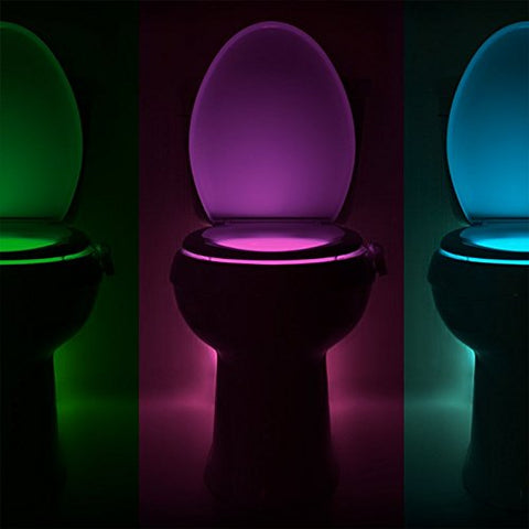 This Motion Activated Night Light For Your Toilet