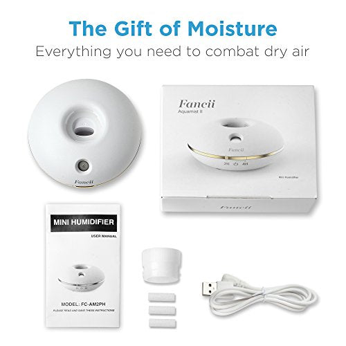 A TINY DEVICE THAT TURNS A PERSONAL WATER BOTTLE INTO A POWERFUL HUMIDIFIER