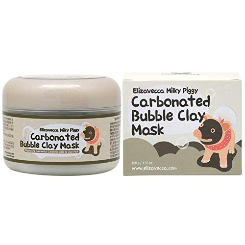 A MUD MASK THAT CREATES CHARCOAL BUBBLES ALL OVER YOUR FACE
