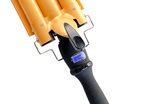 THE CURLING IRON WAND WITH THREE BARRELS TO CUT YOUR STYLING TIME IN HALF