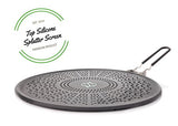 Greenful Products Splatter Screen | Splatter Guard | 11" & 13" | Best Splatter Screen For Frying Pan - Protects From Hot Oil Splash - Strainer | Lifetime Replacement