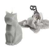 THESE AWESOMELY MORBID CAT CANDLES WITH A SKELETON INSIDE