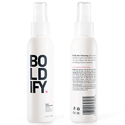 A SPRAY THAT GIVES YOU THICK, VOLUMINOUS HAIR IN A FEW SPRITZES
