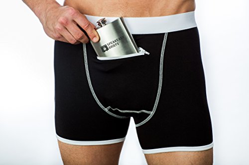 Men's Travel Boxers with Hidden Pockets