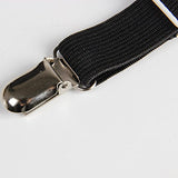 THESE SUSPENDERS ELIMINATE THE AGGRAVATING PROBLEM OF SHEET SLIPPAGE