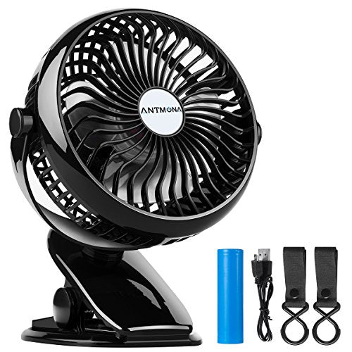 THIS USB-POWERED FAN THAT YOU CAN CHARGE AND CLIP ANYWHERE