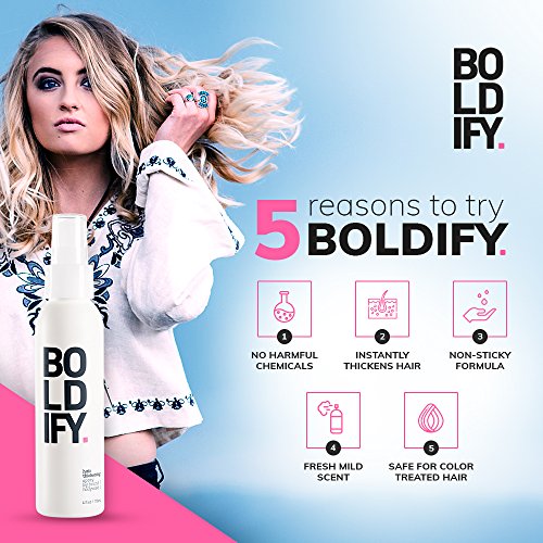 A SPRAY THAT GIVES YOU THICK, VOLUMINOUS HAIR IN A FEW SPRITZES
