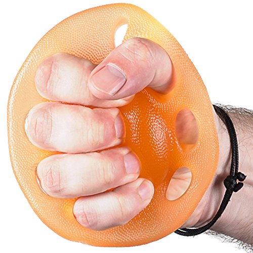 THIS HAND EXERCISER IMPROVES YOUR EXTENSION AND GRIP STRENGTH