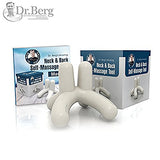 Dr. Berg's Massage Tool - Best Stress Relief & Support for Healthy Sleep Cylces - Use for Neck & Back Pain, Hand Held Body Stress Relief - Comes With Manual & Access to How-To Online Videos