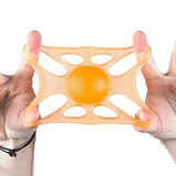 THIS HAND EXERCISER IMPROVES YOUR EXTENSION AND GRIP STRENGTH