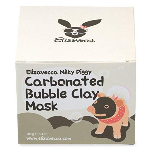 A MUD MASK THAT CREATES CHARCOAL BUBBLES ALL OVER YOUR FACE