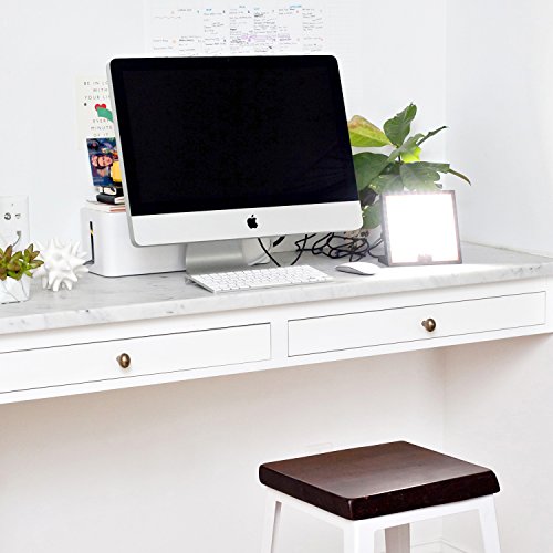 A SPACE-SAVVY 10,000 LUX LAMP TO BOOST YOUR MOOD AND ENERGY LEVELS
