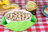 Pistachio Bowl with Shell Storage - Double Dish Snack Serving Bowl - for Pistachios, Peanuts, Edamame, Cherries, Nuts, Fruits, Candies - by Kitchen Winners