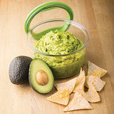 THE CONTAINER THAT KEEPS YOUR GUACAMOLE FRESH AND GREEN