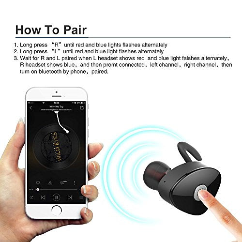 A PAIR OF FUTURISTIC EARBUDS WITH ZERO WIRES WHATSOEVER