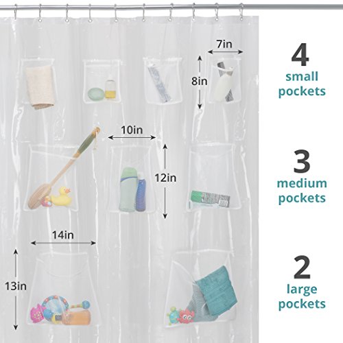 THIS BRILLIANT WAY TO STORE YOUR SHOWER NECESSITIES SO THEY'RE ACCESSIBLE BUT OUT OF THE WAY