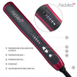 THIS BRUSH WITH 23 HEATED CERAMIC PLATES TO STRAIGHTEN HAIR FAST