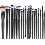 A PROFESSIONAL MAKEUP BRUSH SET THAT HAS BRUSHES FOR LIPS, BROWS, AND EVERYTHING IN BETWEEN