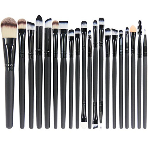 A PROFESSIONAL MAKEUP BRUSH SET THAT HAS BRUSHES FOR LIPS, BROWS, AND EVERYTHING IN BETWEEN