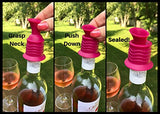 THESE DRIP-PROOF WINE SPOUTS ARE STOPPERS, TOO