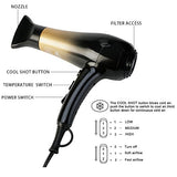 A HAIRDRYER WILL GIVE YOU A SALON-STYLE BLOWOUT AT HOME