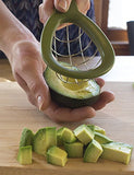 THIS GADGET ISN'T FOR TABLE LACROSSE, IT'S FOR PERFECT AVOCADO CHUNKS