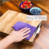 THE CUTTING BOARD WITH SPACE-SAVING TRAYS