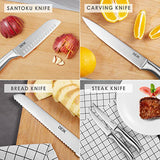 THIS FULL-FEATURED KNIFE SET COMES IN AT A FANTASTIC PRICE POINT