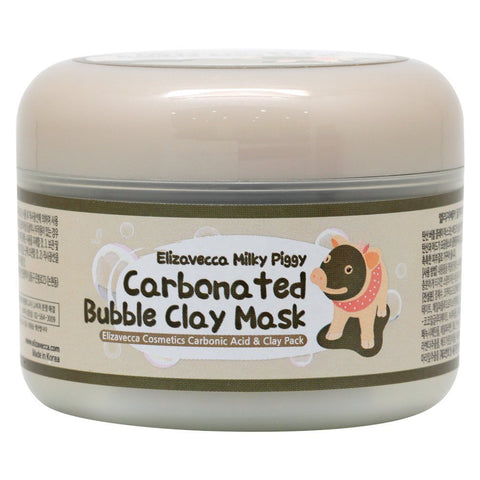 A MUD MASK THAT CREATES CHARCOAL BUBBLES ALL OVER YOUR FACE